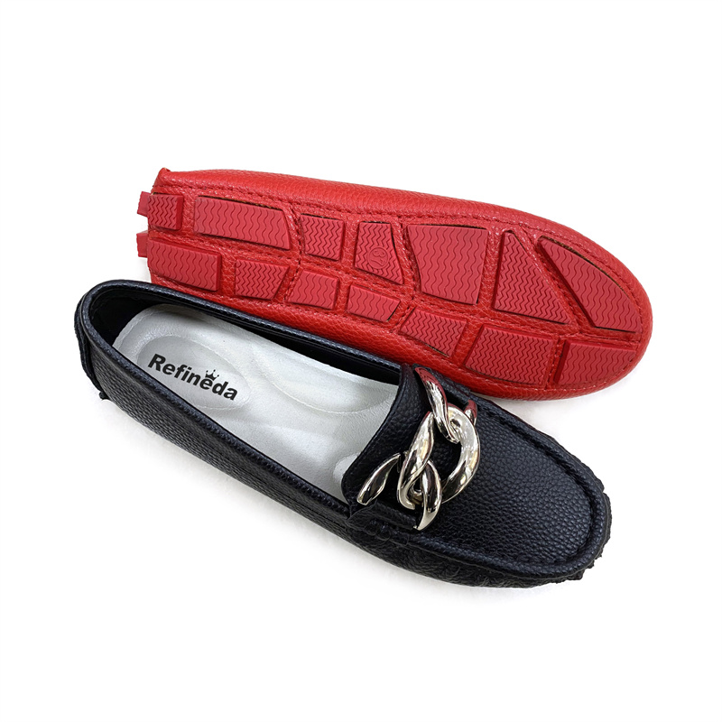 REFINEDA WOMEN'S CLASSIC PENNY LOAFERS DRIVING MOC1